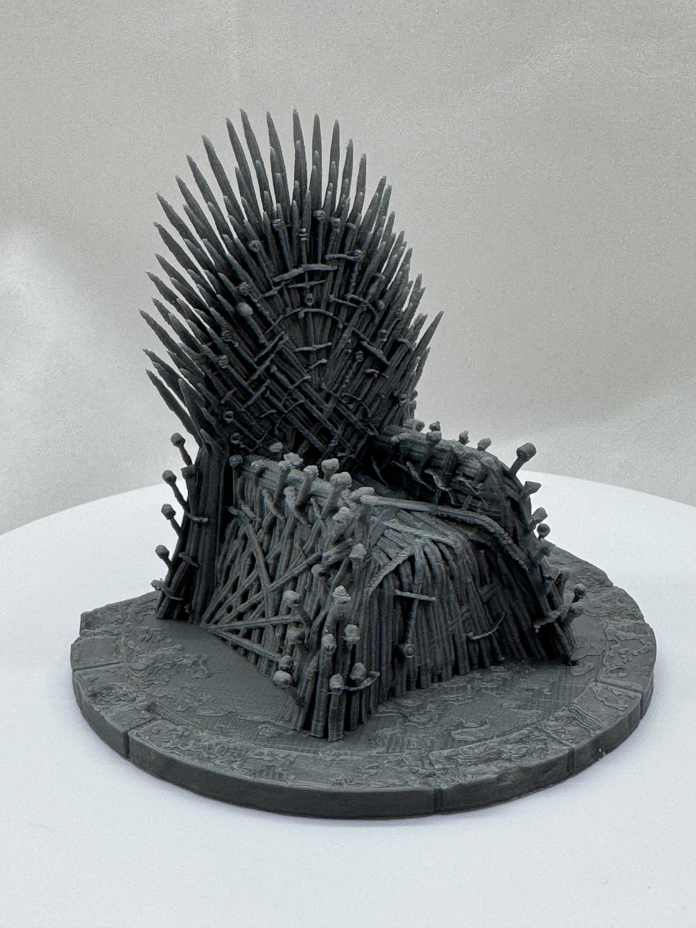 Throne for Jumping Spider Enclosure - 3D Printed Reptile Decor, Unique Terrarium Accessory for Pets