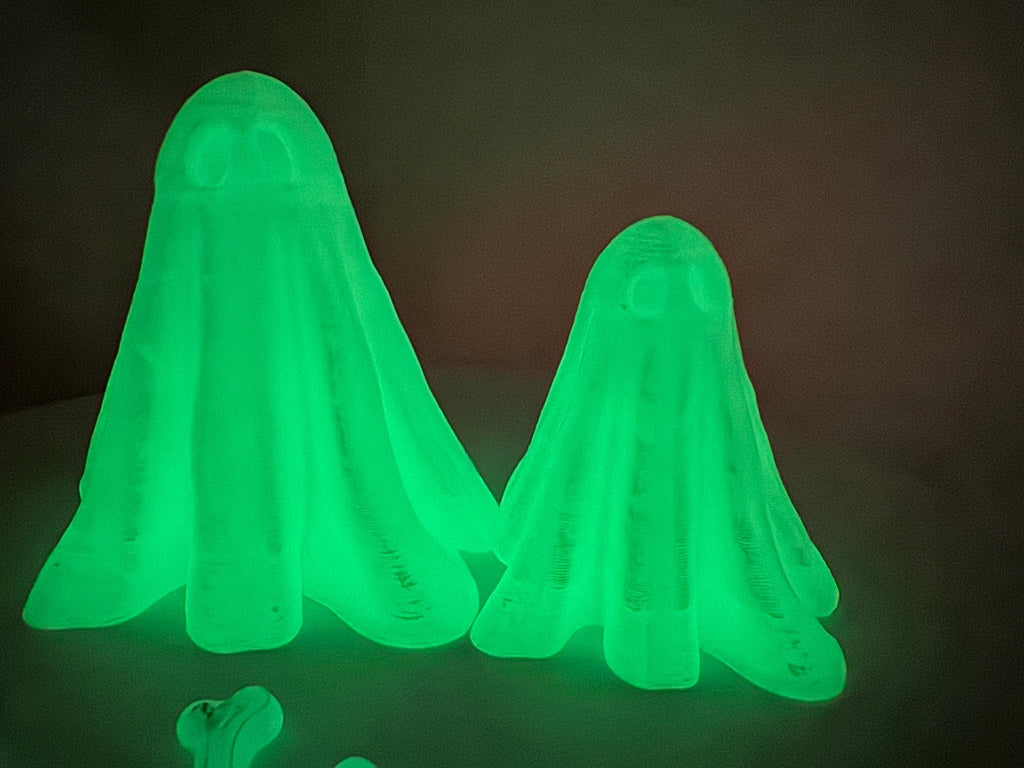 Ghosts, jumping spider decor, 3d printed, accessories