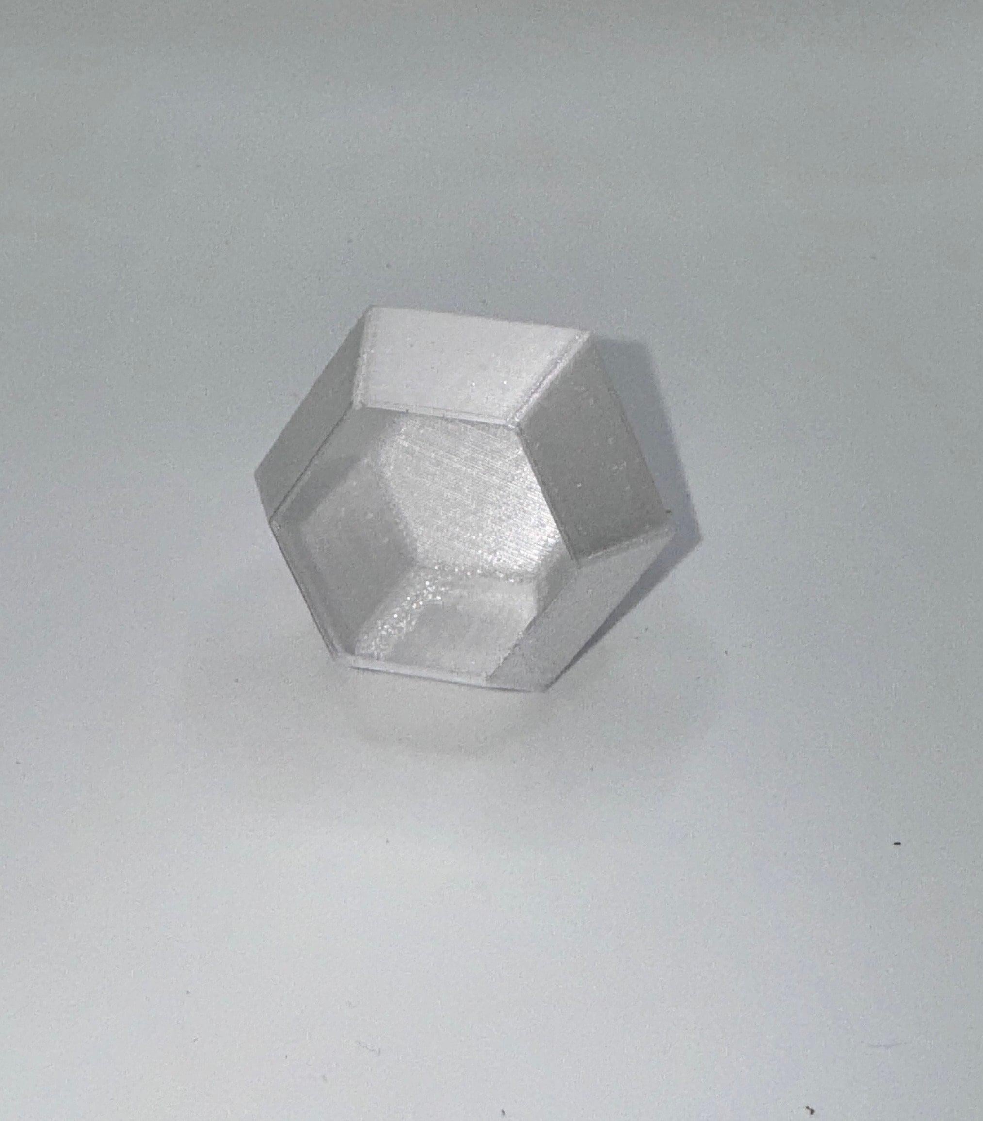 Hexagon Jumping Spider Hide: Enclosure Decor