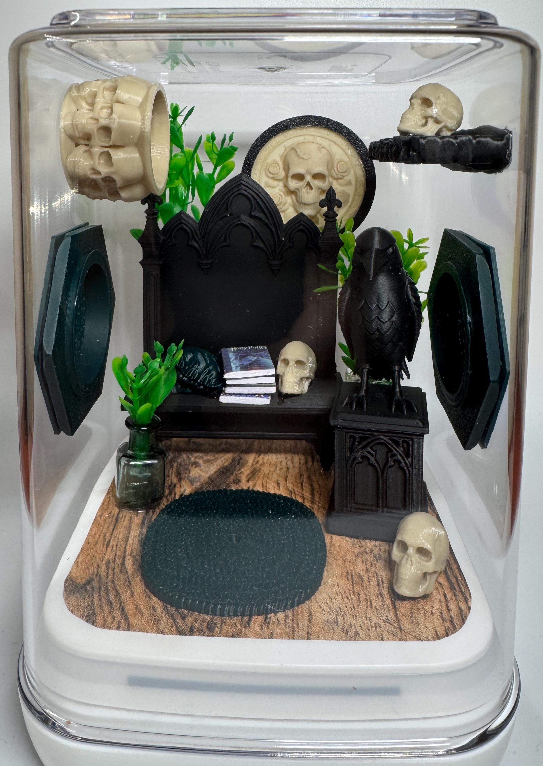Gothic Jumping Spider Enclosure: Custom Arachnid Terrarium
