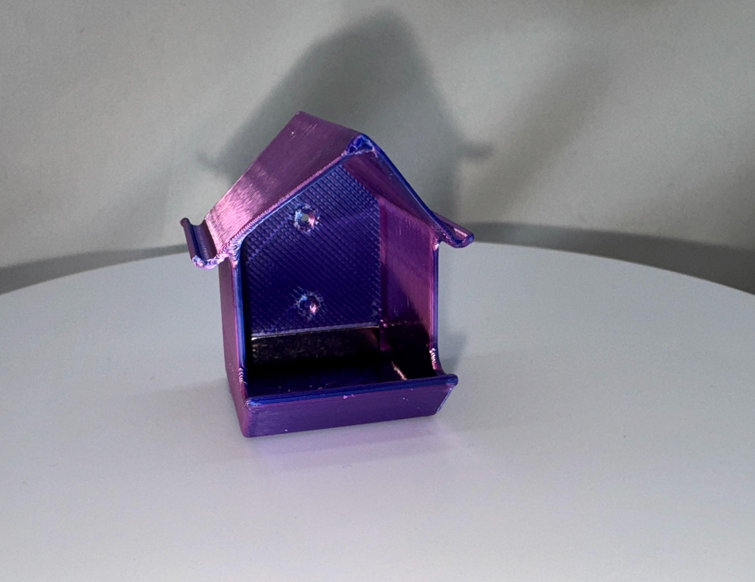 Birdhouse Hide for jumping spider enclosure, accessories, hide