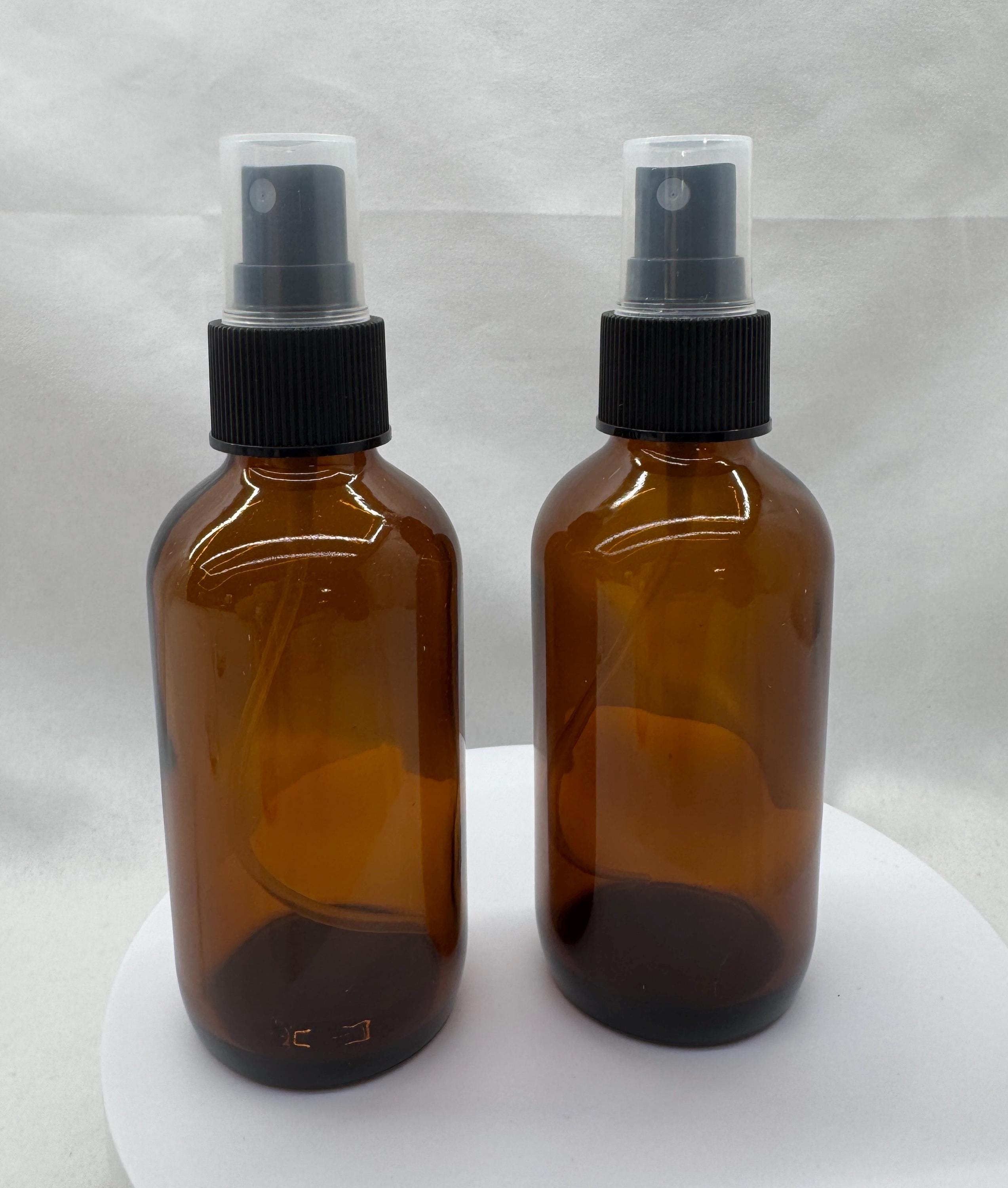 4 oz Glass Fine Mist Spray Bottle: Mister
