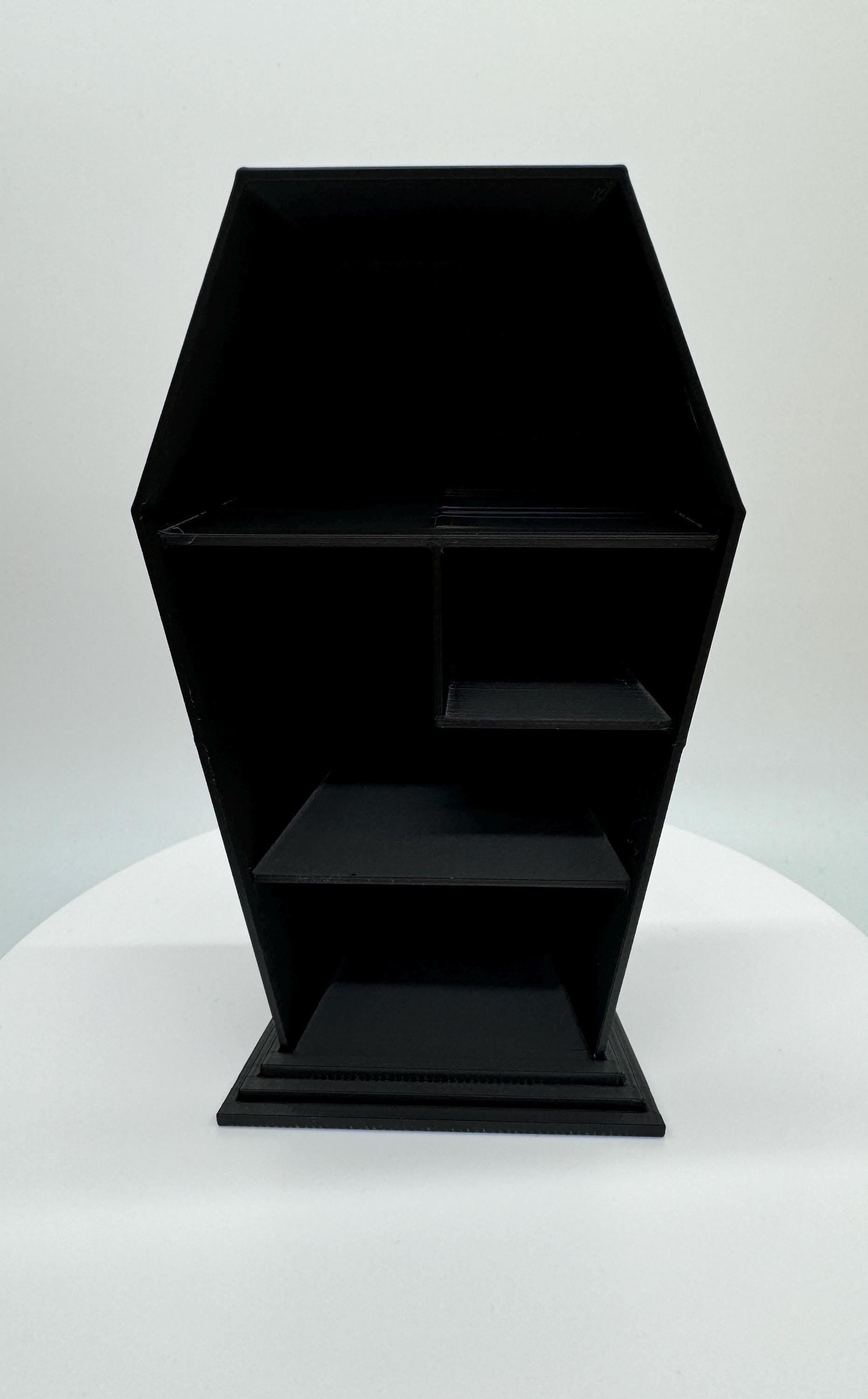 3D Printed Coffin Shelf: Jumping Spider Enclosure Accessory