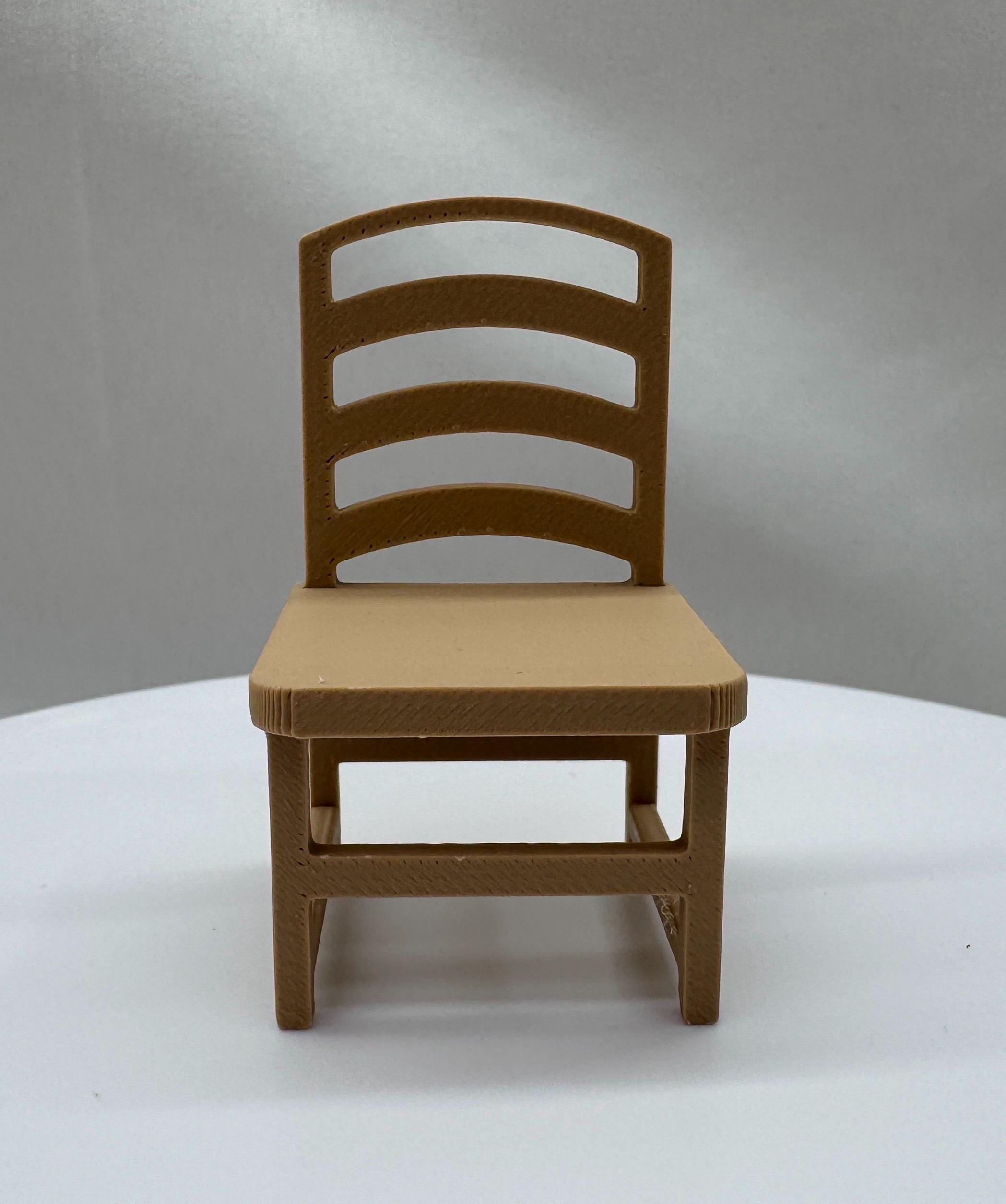 Miniature chair for jumping spider enclosure