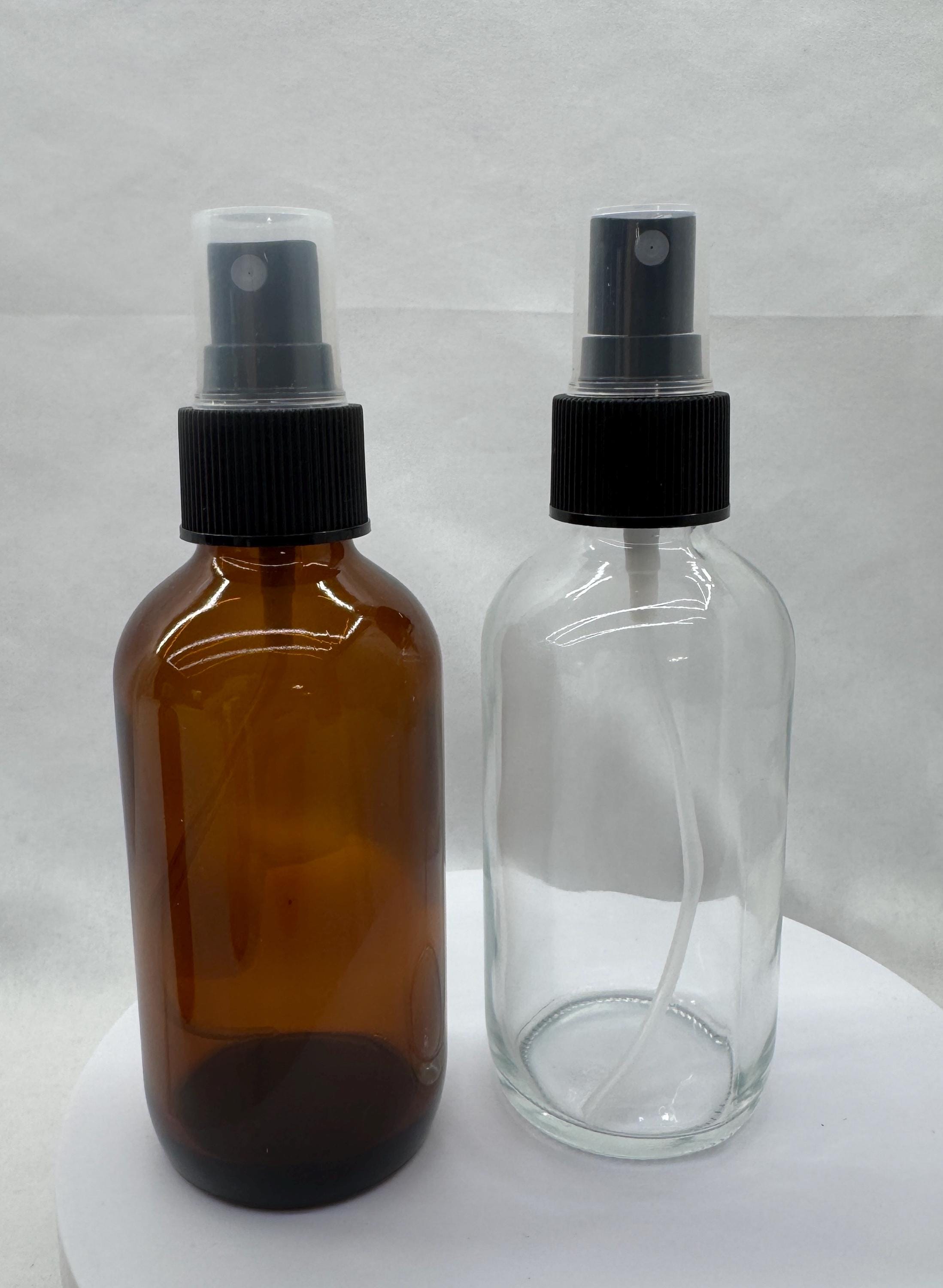 4 oz Glass Fine Mist Spray Bottle: Mister