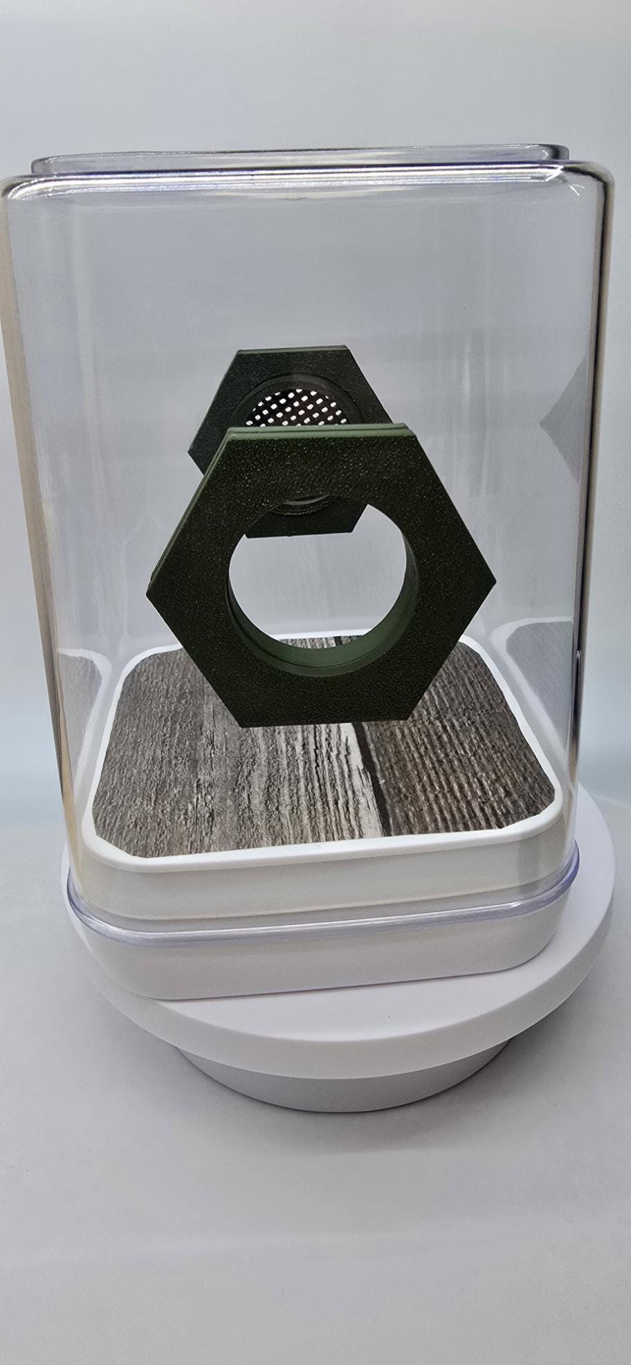 Magnetic Vent/Feed Port Set: 3D Printed Jumping Spider Enclosure