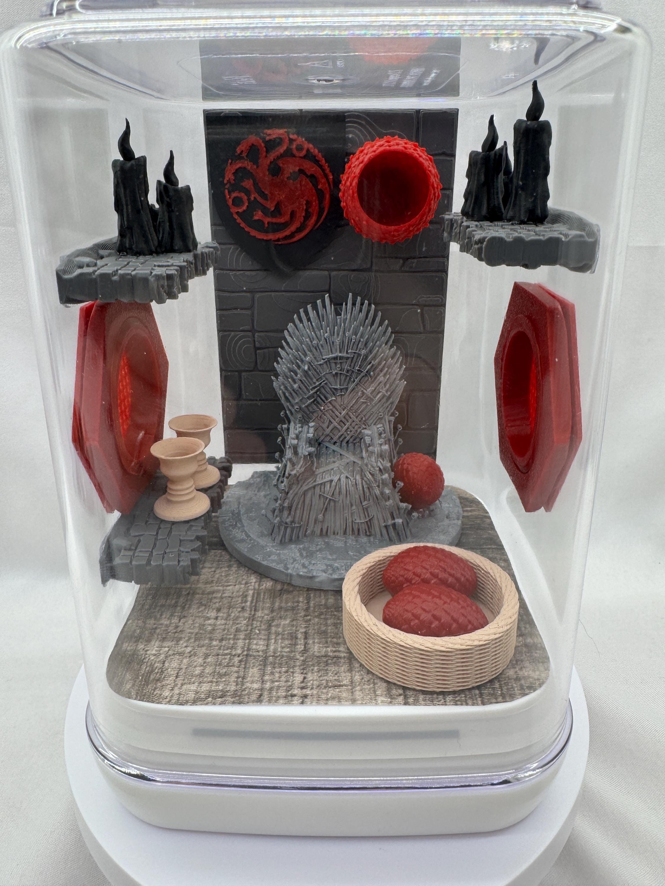 Game of Thrones Jumping Spider Terrarium: 3D Printed Enclosure