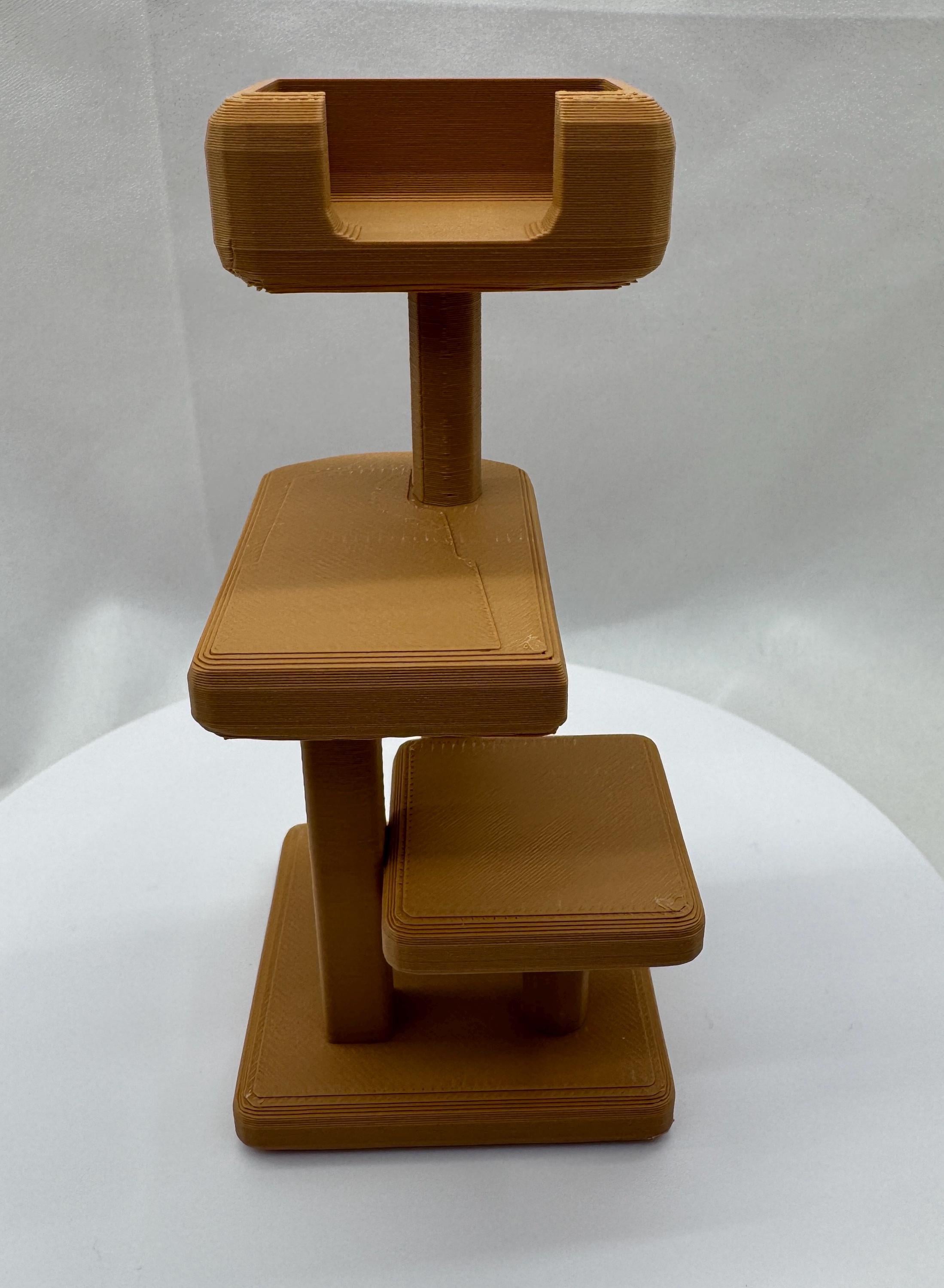Jumping Spider Cat Tower & Hide | Customizable Enclosure Decor for Arboreal Spiders