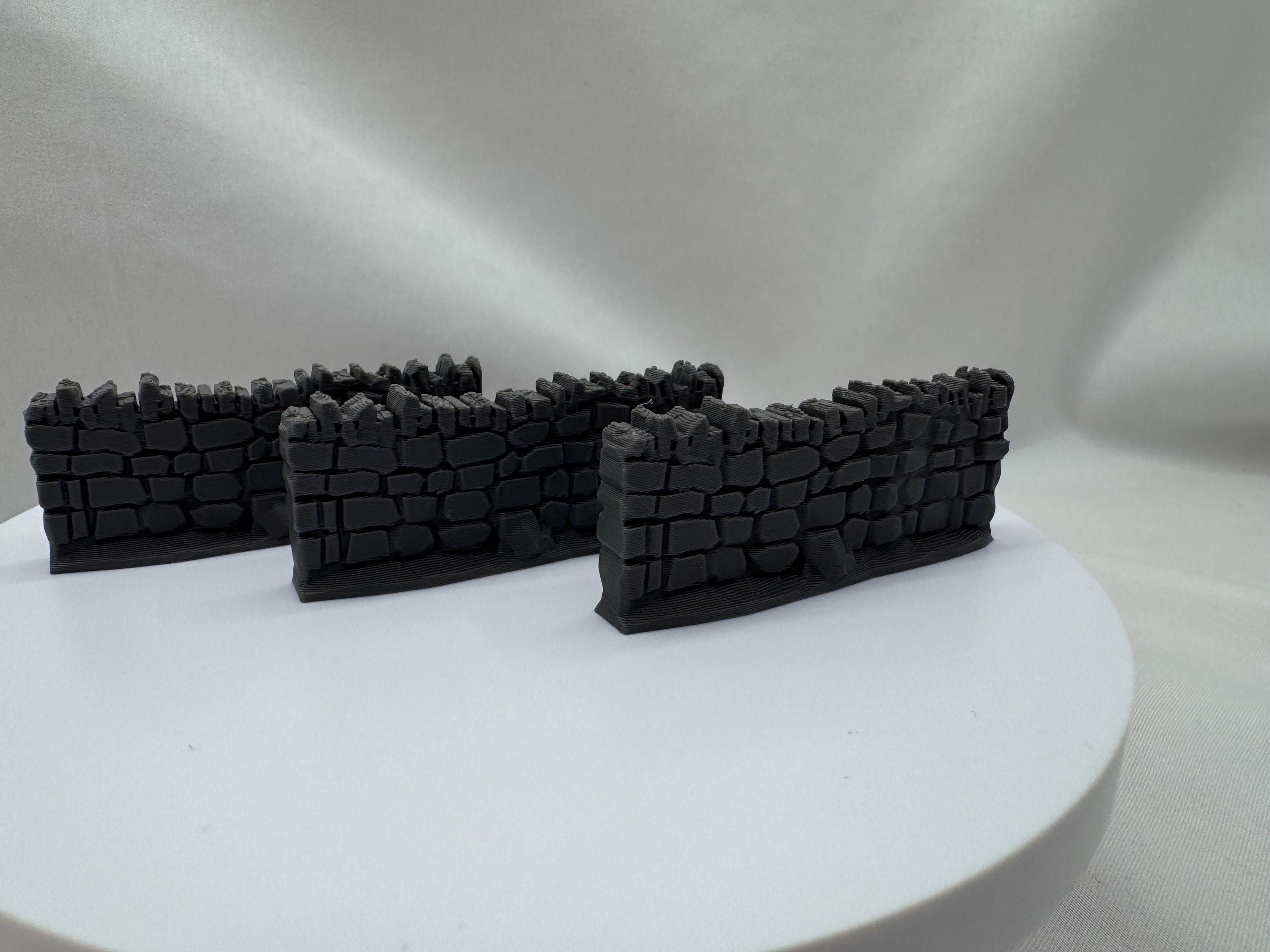 Stone ledges for jumping spider enclosure, ledges, 3d printed