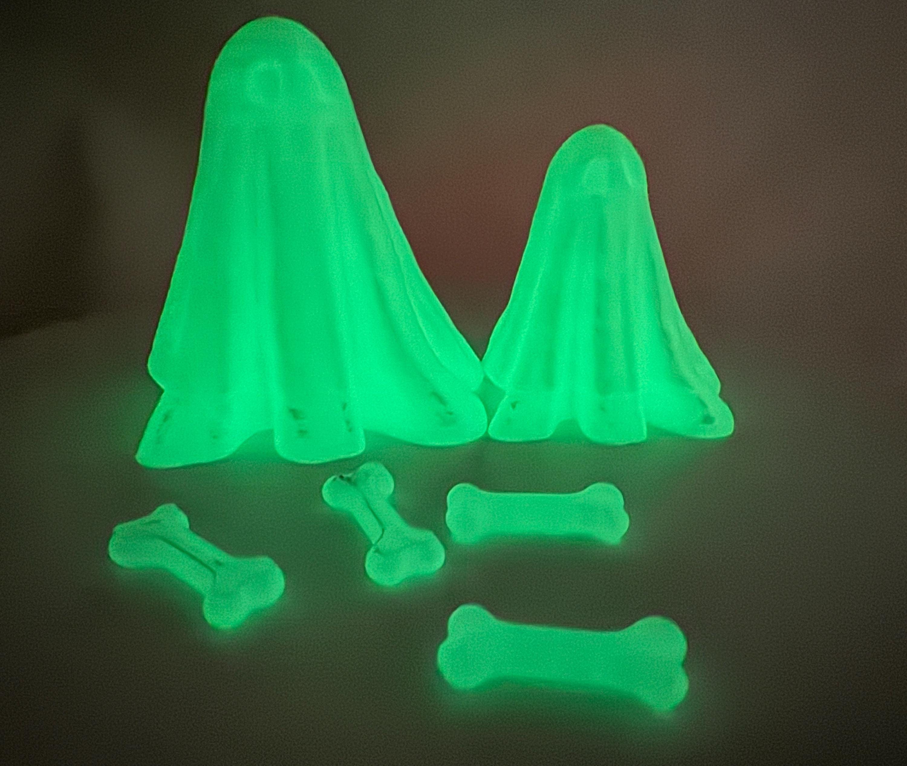 Ghosts, jumping spider decor, 3d printed, accessories