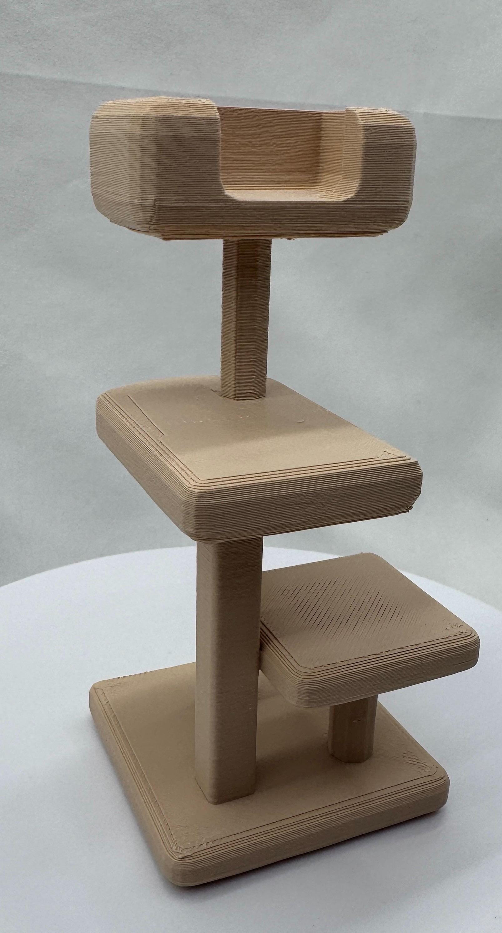 Jumping Spider Cat Tower & Hide | Customizable Enclosure Decor for Arboreal Spiders