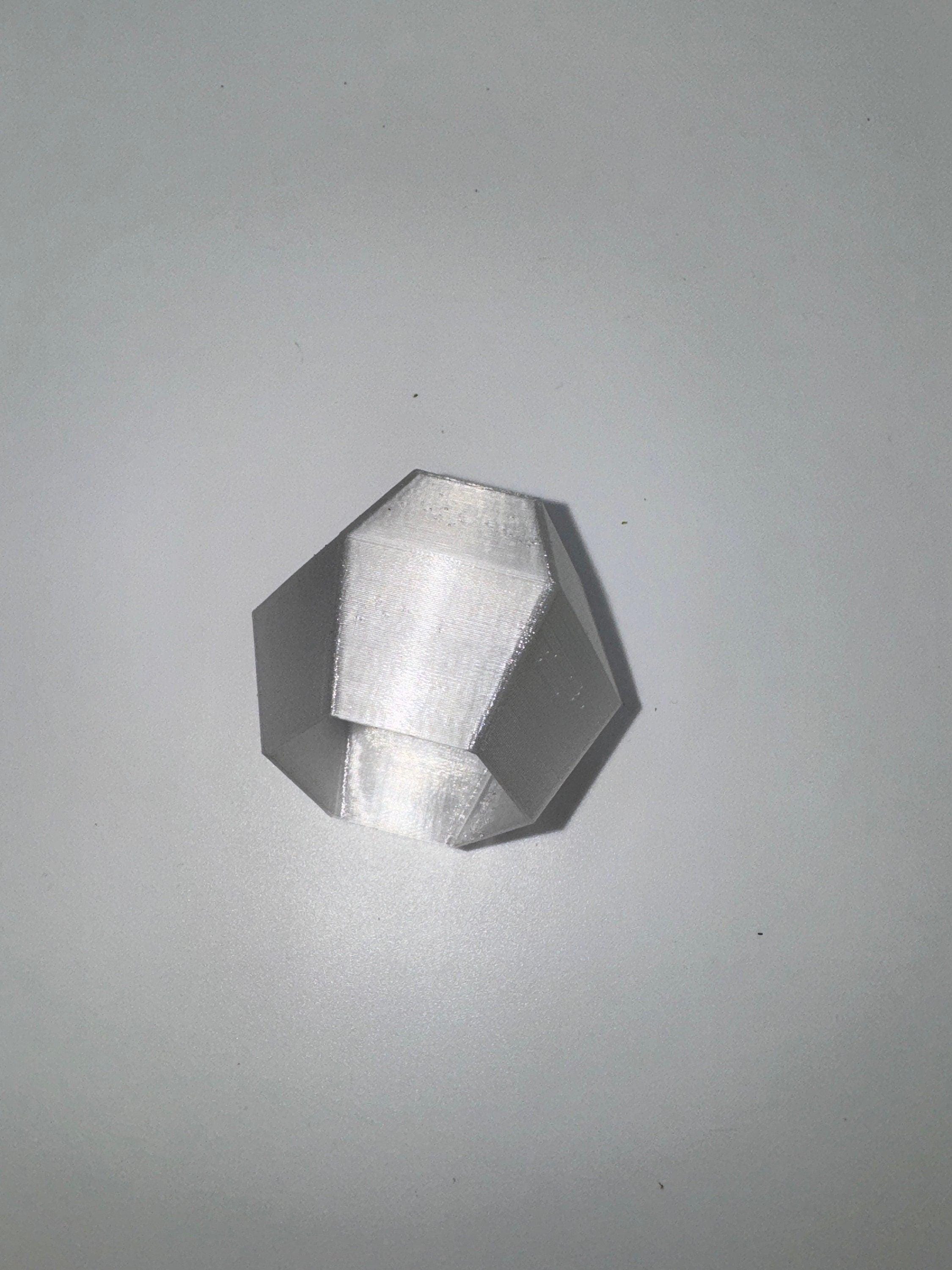 Hexagon Jumping Spider Hide: Enclosure Decor
