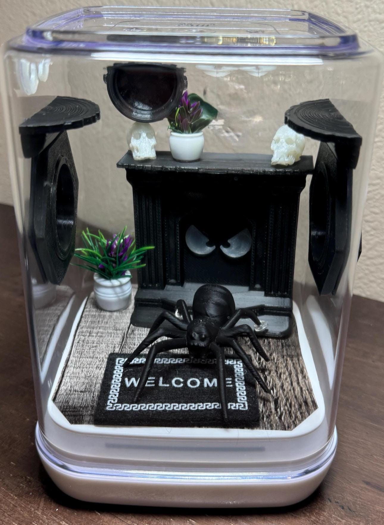 Accessory Pack for Glow Mansion jumping spider enclosure.