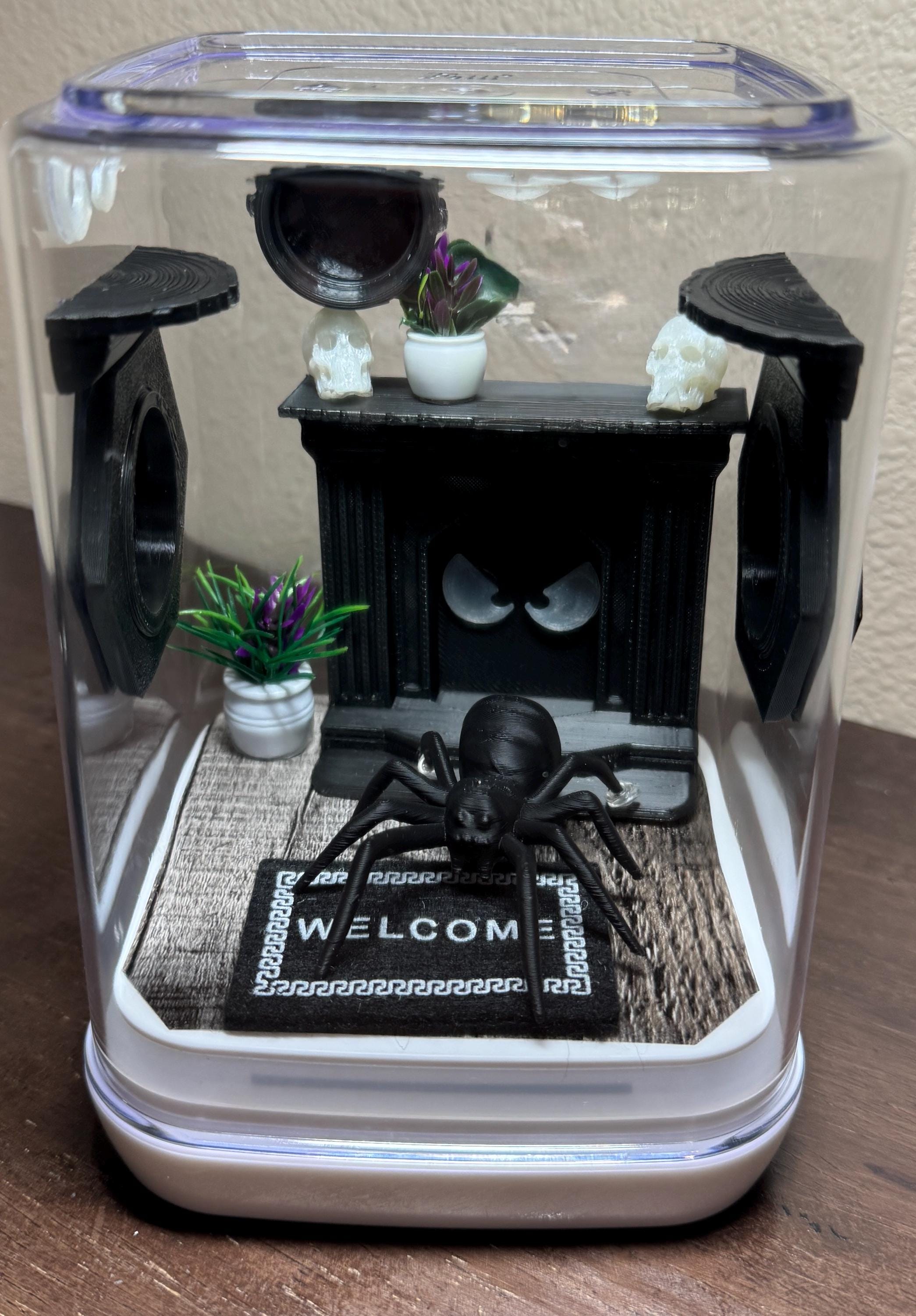 Accessory Pack for Glow Mansion jumping spider enclosure.