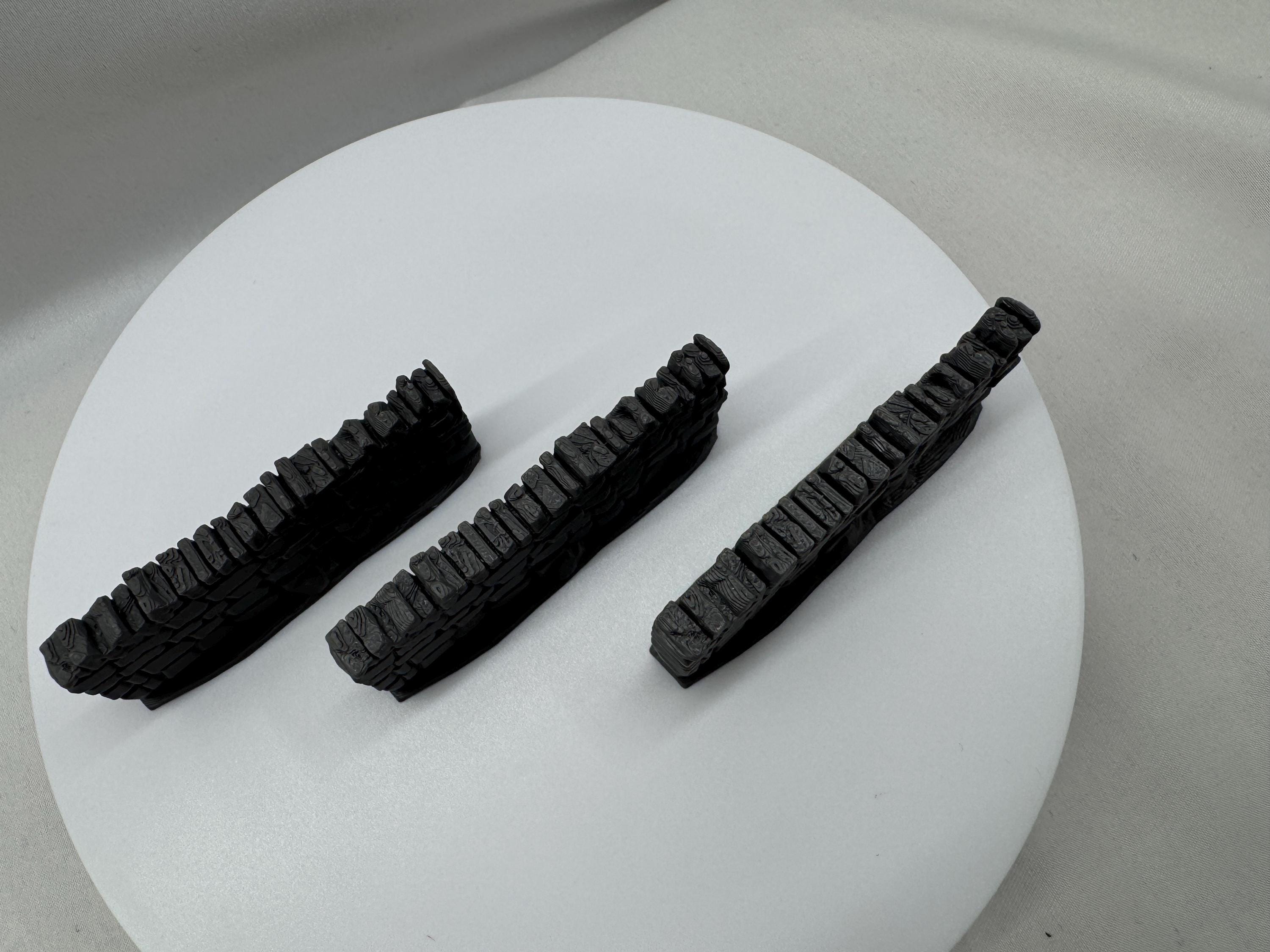 Stone ledges for jumping spider enclosure, ledges, 3d printed