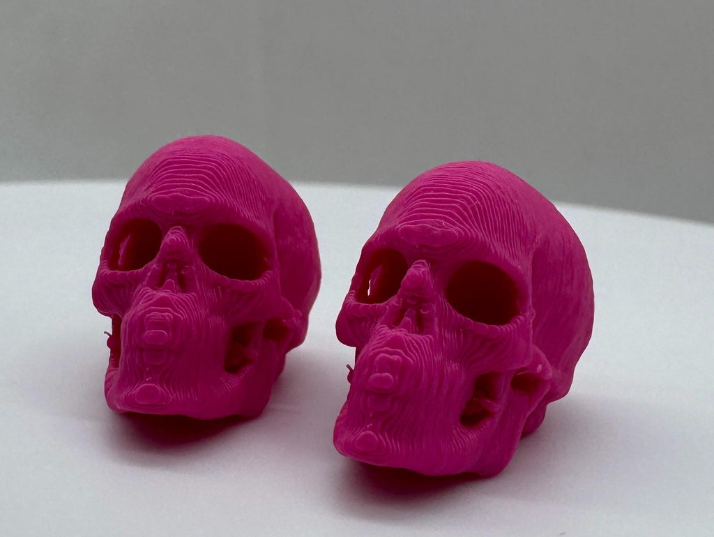 3D Printed Spider Skulls: Spooky Enclosure Decor, Set of 2