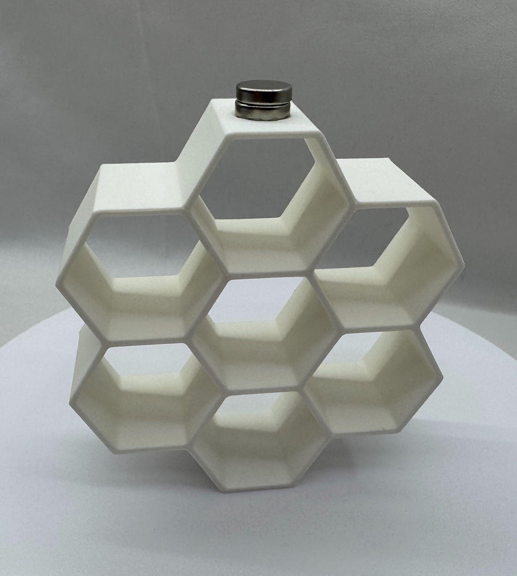 Honeycomb Hide for Jumping Spider Enclosure (3x3 inches)