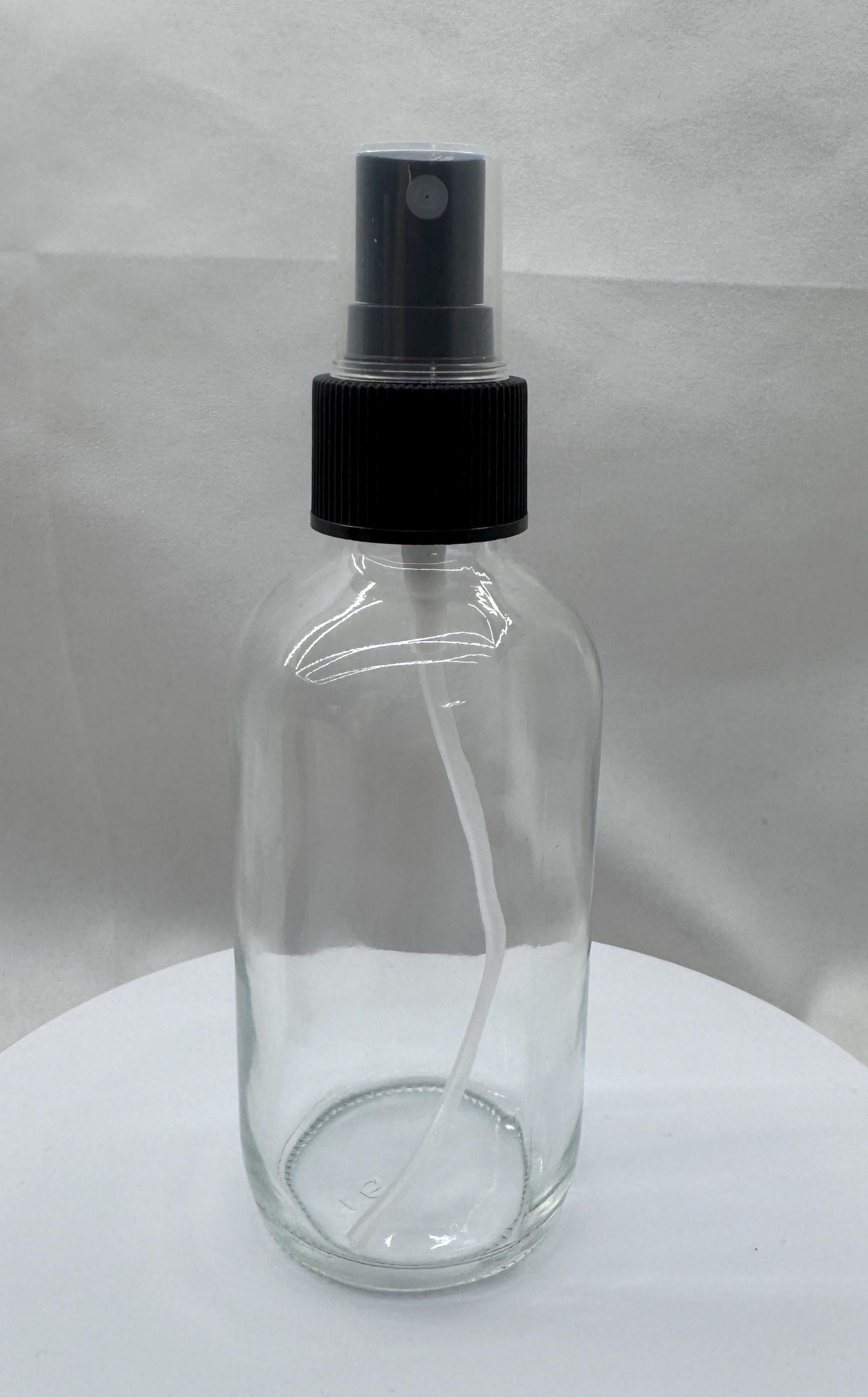 4 oz Glass Fine Mist Spray Bottle: Mister