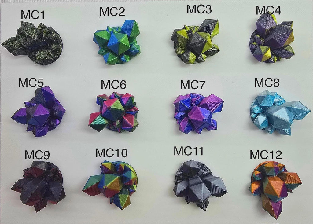 Ghosts, jumping spider decor, 3d printed, accessories