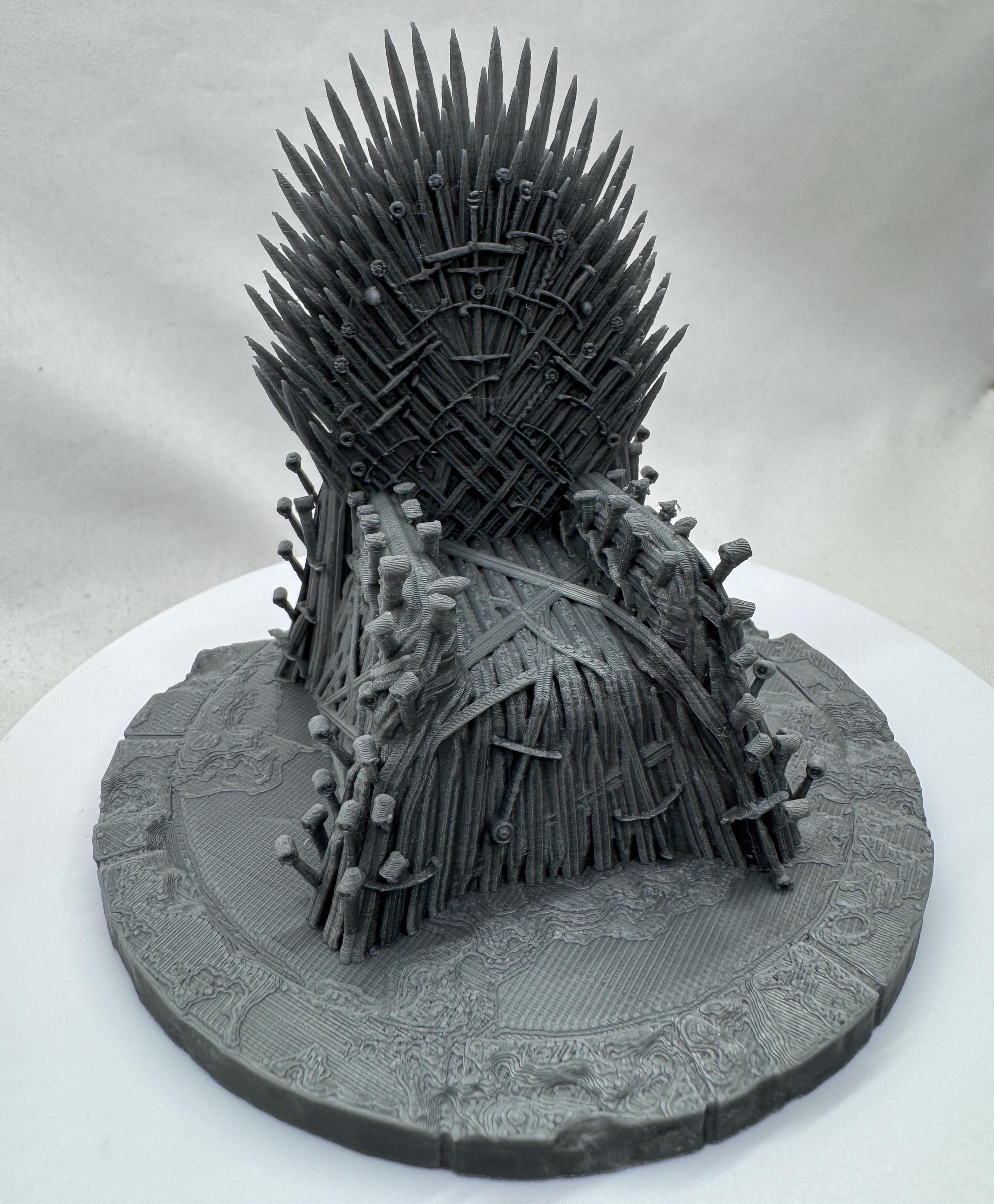 Throne for Jumping Spider Enclosure - 3D Printed Reptile Decor, Unique Terrarium Accessory for Pets