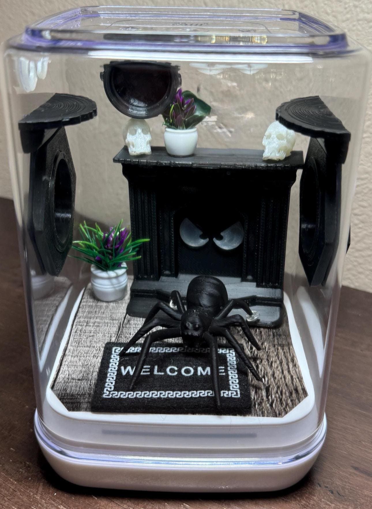 Accessory Pack for Glow Mansion jumping spider enclosure.