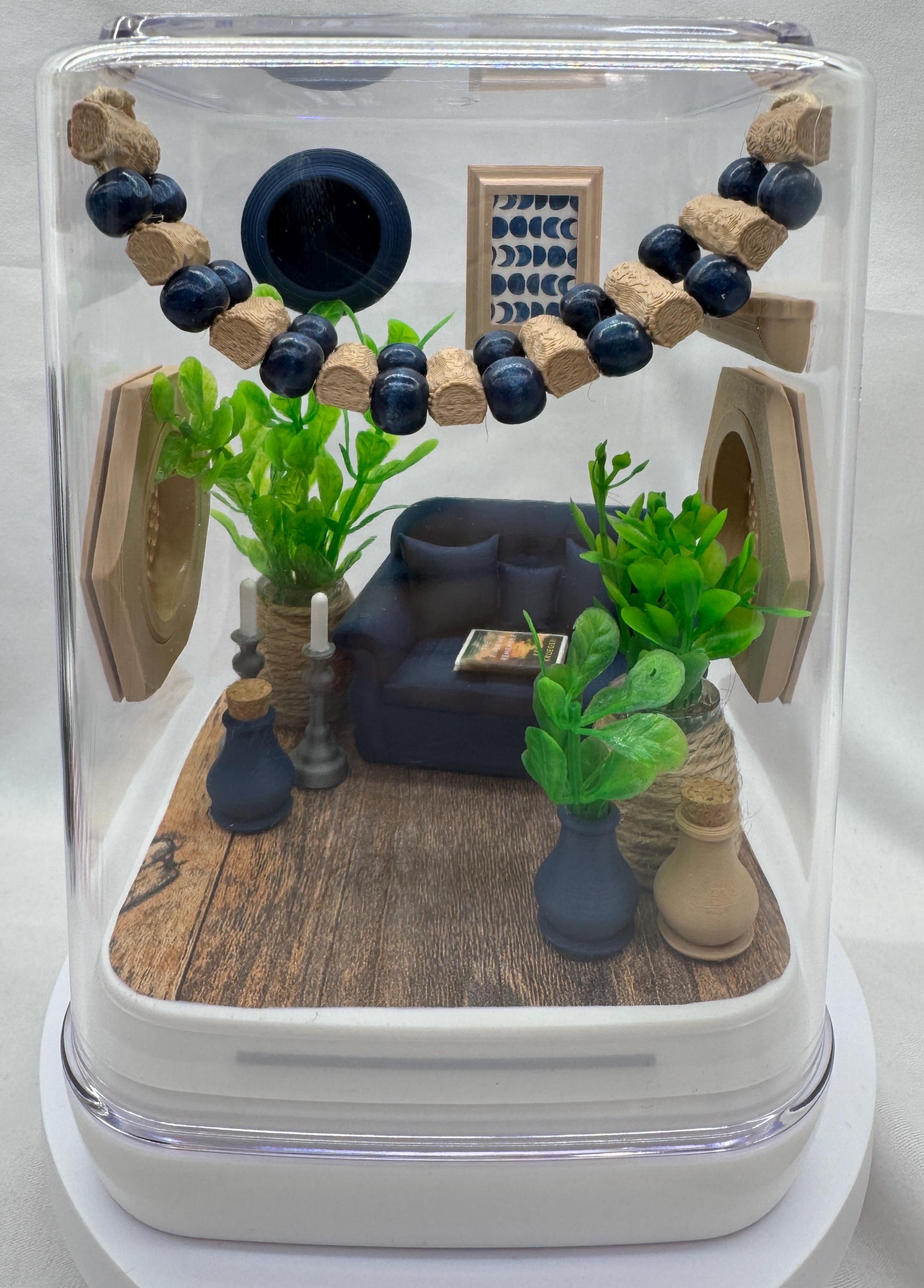The Chic Spood Crib jumping spider enclosure, pet house, home