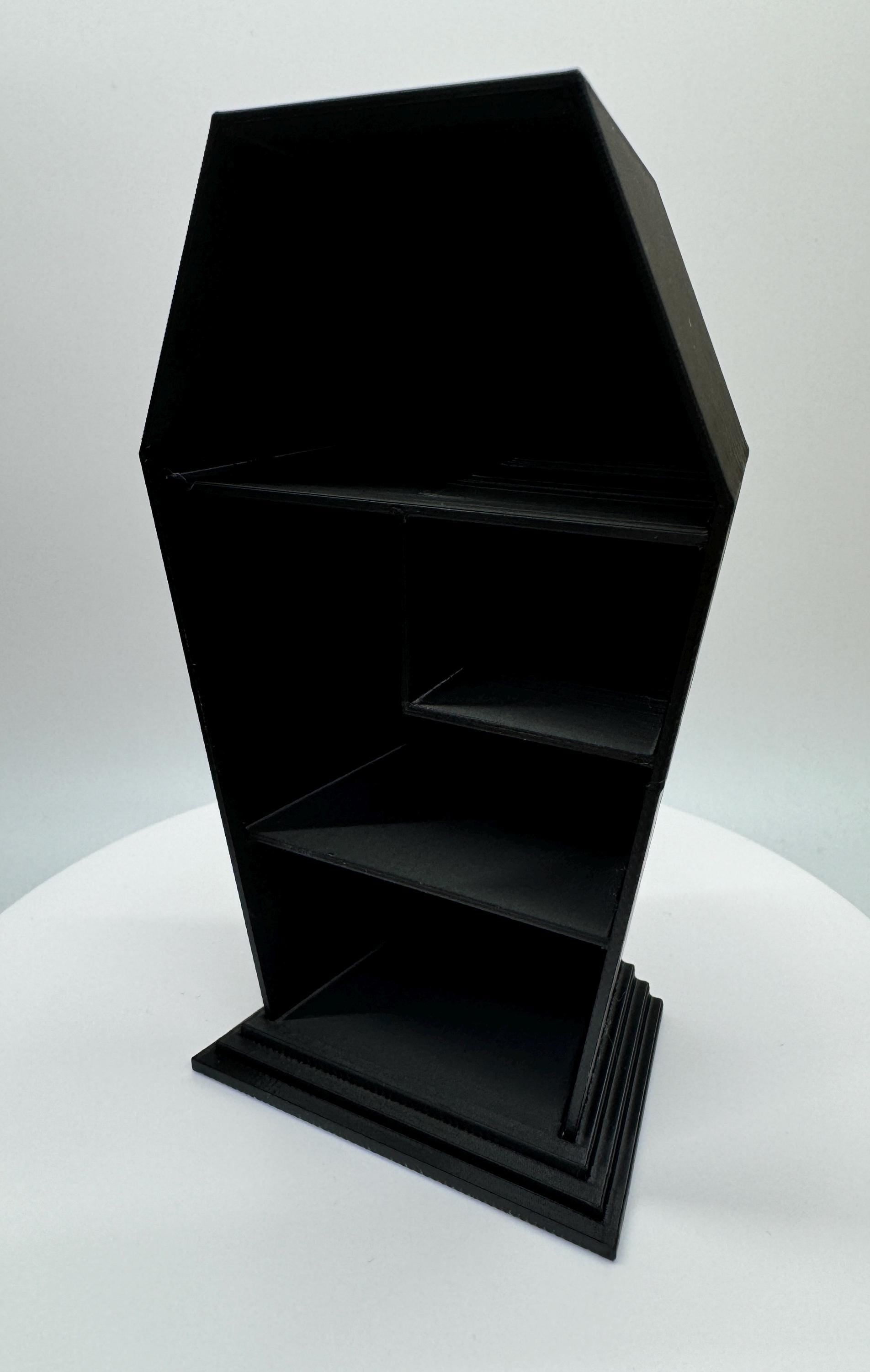 3D Printed Coffin Shelf: Jumping Spider Enclosure Accessory