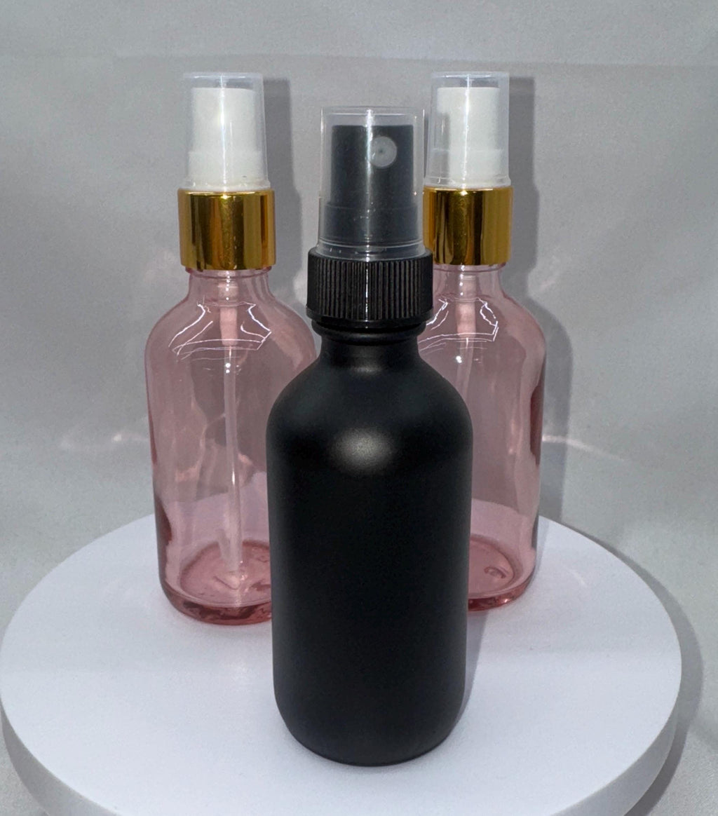 Fine Mist Glass Spray Bottle - 2 oz