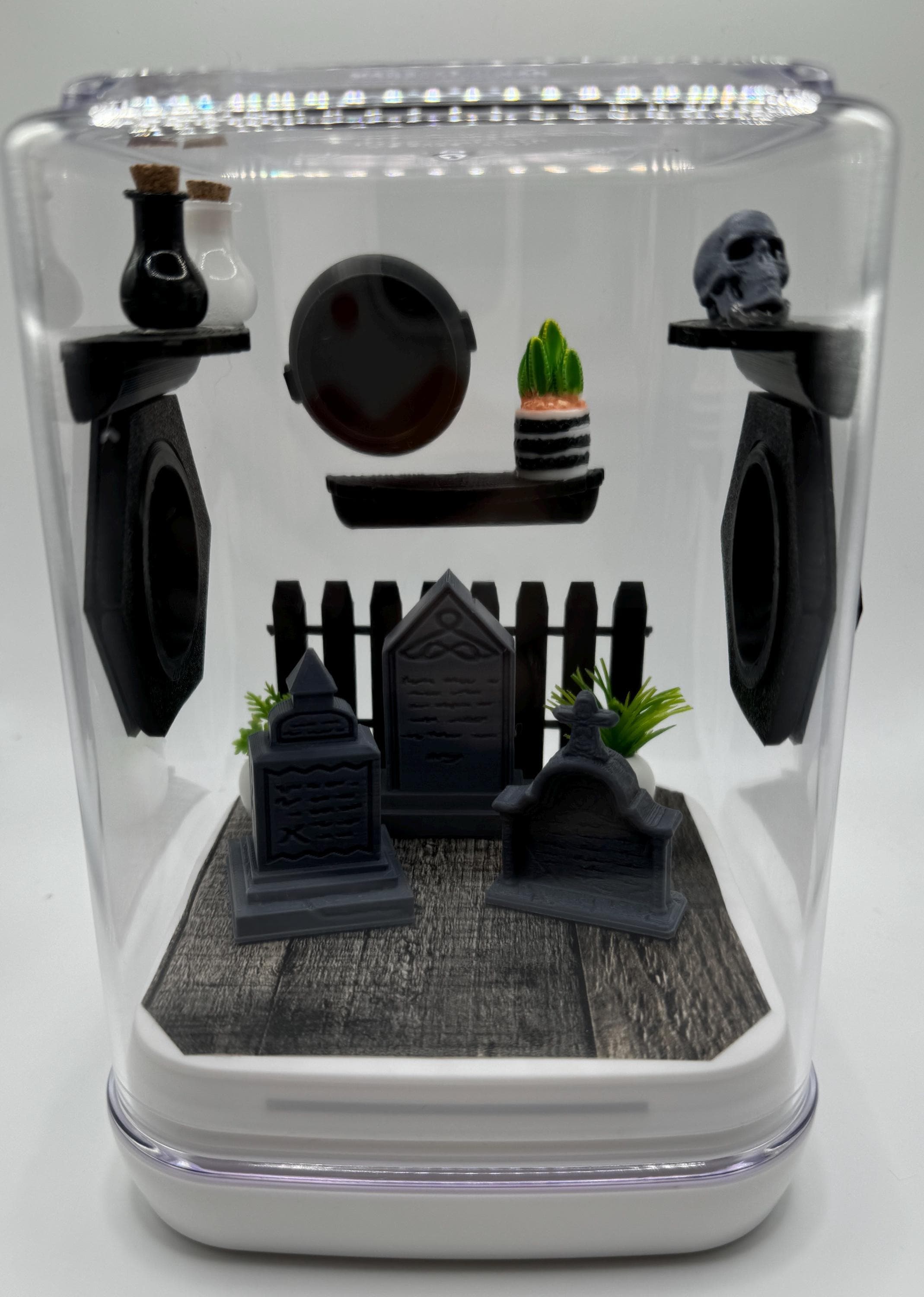 Accessories for The Graveyard 2.0 jumping spider enclosure,accessories,3d printed,decor