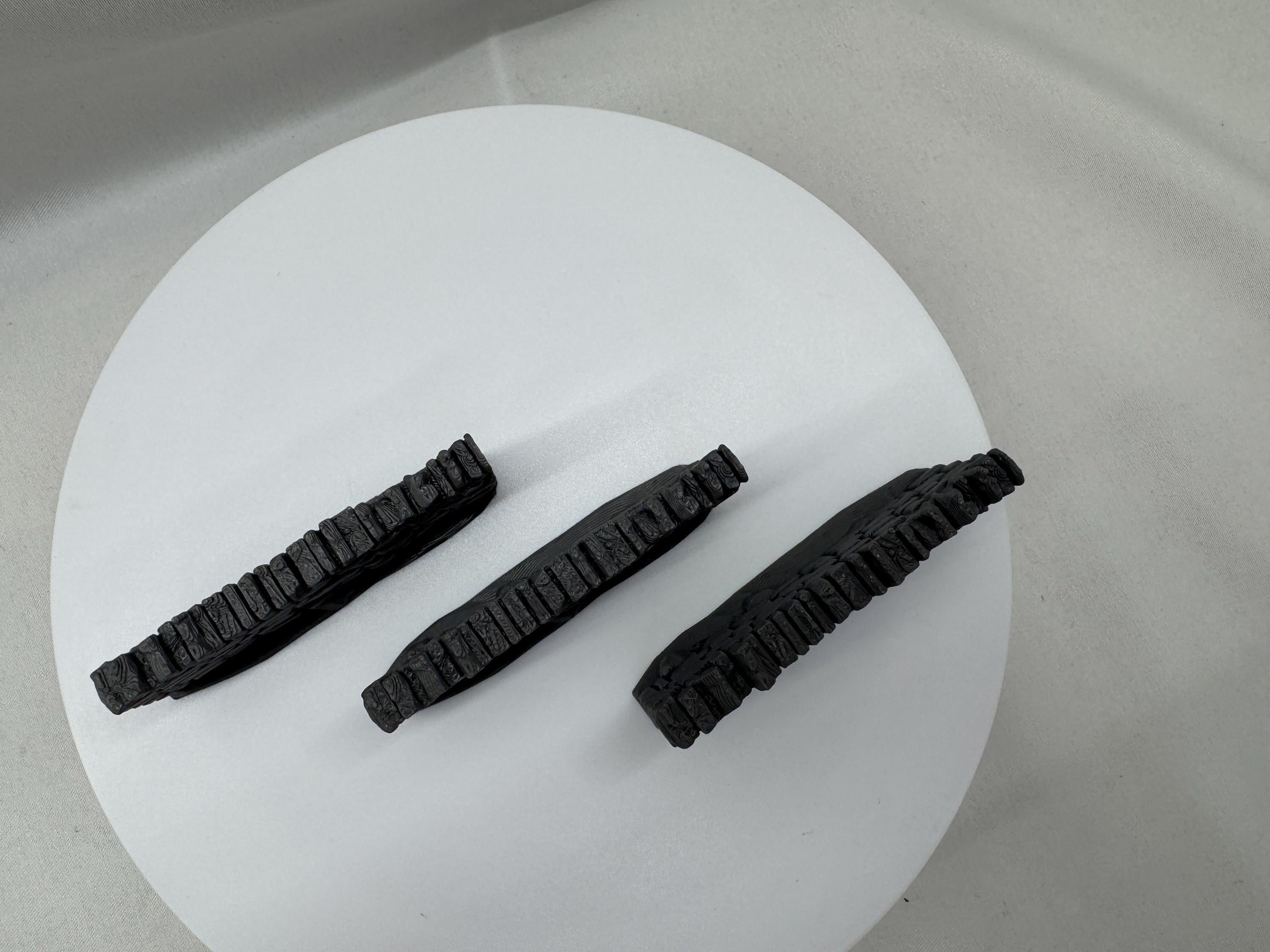 Stone ledges for jumping spider enclosure, ledges, 3d printed