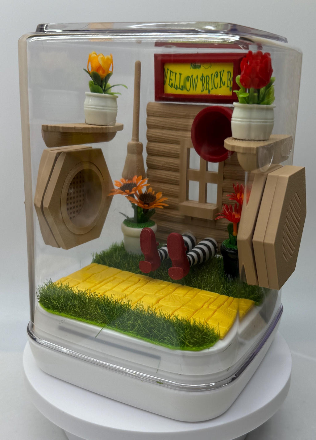 Jumping Spider Enclosure - Wizard themed | Handmade Spider Habitat |  Unique Pet Home