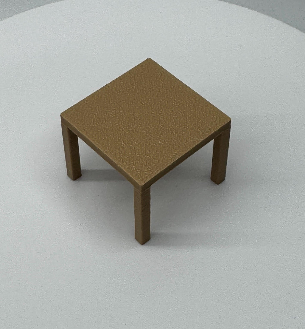 Square Side Table for jumping spider enclosure