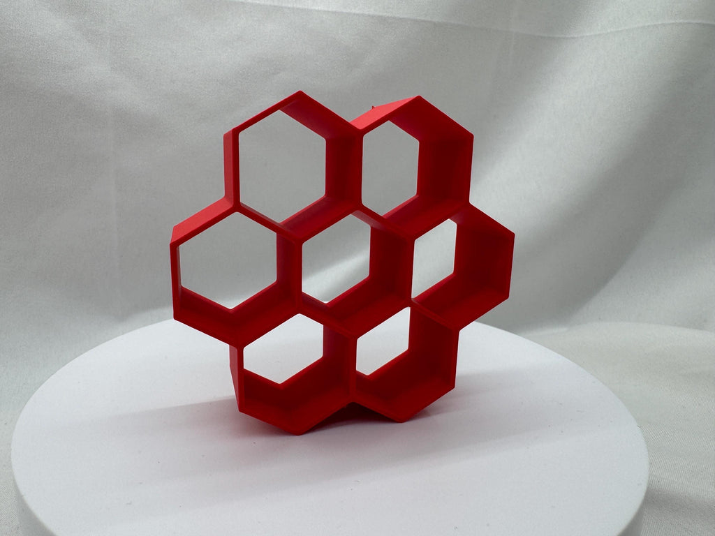 Honeycomb Hide for Jumping Spider Enclosure (3x3 inches)